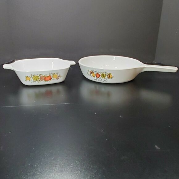 Vtg Corning Ware Spice of Life 1 3/4 Cup Small Casserole P-41-B P-83-B No Lid - Picture 1 of 13